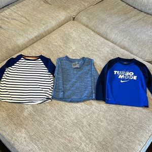 Boys Shirt Lot Long Sleeve Nike